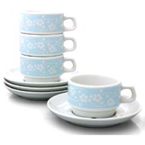 Blue Flora Cup