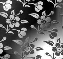 etching pattern stainless teel sheet