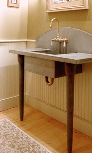 Arch Back Sink with Legs