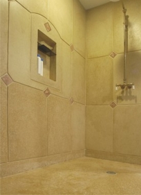 Shower Pan, & Wall panels