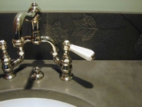 Vanity Surface and Backsplash