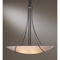 Draped Loop Dark Smoke Two-Light Pendant