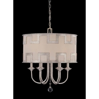 Mirabel Argentum Six-Light Chandelier