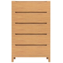 Orchid Modern Five Drawer Dresser