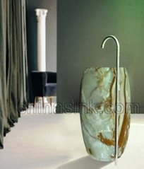 Sell Green Onyx Pedestal Sink