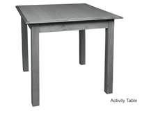 Turner Activity Table
