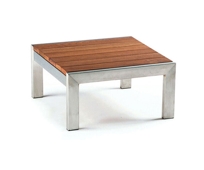 Case Study Stainless Demi Table