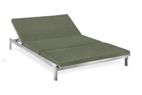 Case Study Stainless Double Chaise