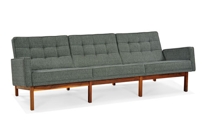 Split Rail Couch With Arms