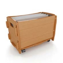 Marco Contemporary File Cart
