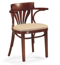 1065 Wood Arm Chair