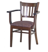 7040-1 Wood Arm Chair