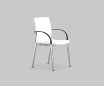 Motio Visitor Curved Armrest