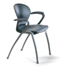 L1011A Lamm Four Leg Arm Chair