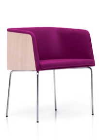 Allure Modern Wood Arm Chair