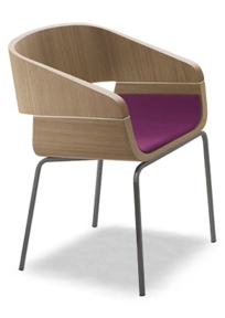 Apple Modern Wood Dining Chair