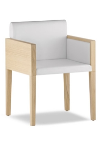 Box Oak Wood Dining Chair
