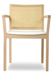 C Modern Wood Arm Chair