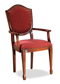 Caesar Chair Royale Wood Arm Chair