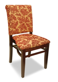 Cliff Ponce Upholstered Wood Stack Chair