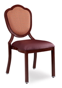 Cream Banquet Stack Chair