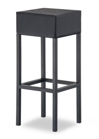 Cube Solid Modern Upholstered Bar Stool