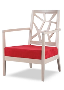 D Modern Wood Lounge Chair