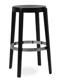 Doda Hi Modern Cafe/Restaurant Wood Bar Stool 