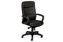 Leather High-back Chair
