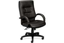 Leather High-back Chair