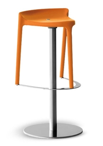 Happy Hi Swiv Modern Swivel Bar Stool