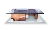Maze Coffee Table - Glass on Glass