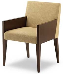 157P.WA Incline Guest Chair (Wood Arm)
