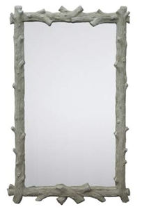 Faux Bois Mirror