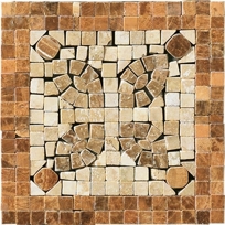 S005/.10606ROL 6" x 6" Olive Rosette