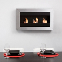 Bio-Blaze Square Fireplace, Small