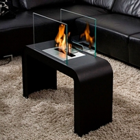 Bio-Blaze Kordoba Fireplace, Black