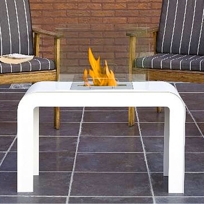 Bio-Blaze Kordoba Fireplace, White