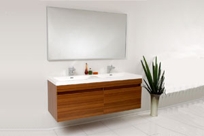 Largo Teak Modern Bathroom Vanity