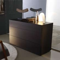 Sound Contemporary 3 Drawer Dresser by Rossetto
