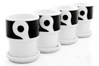Urania Links Mug with Lid Set by notNeutral