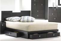 Monte Carlo Platform Bed With Drawer Section