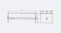 Dovetail Bench