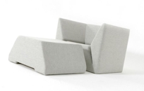 DIVIDE armchair + ottoman-2006
