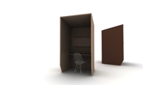 BuzzBooth - Acoustical Private Work Booth