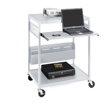 ANTIMICROBIAL ECILS1-BK MOBILE PROJECTOR CARTS