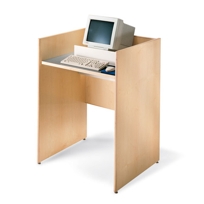 SINGLE-FACED PATRON ACCESS STATIONS