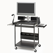 TC12FC FLAT PANEL OPEN-SHELF CARTS