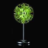 Coral Table Lamp Yellow Green, LED Light