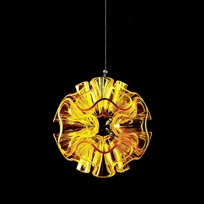 Coral Ball LED Pendant Light, Gold